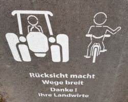 Fahrradtour Fährbrück Ochsengrund Güntersleben