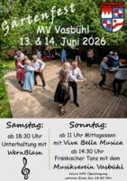Gartenfest mit fränkischem Tanz