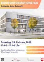 Berufsinformationstag am BSZ Alfons Goppel Schweinfurt