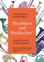 Konzert: Blechbläser und Blechkuchen