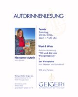 Wort & Wein - Autorinnenlesung
