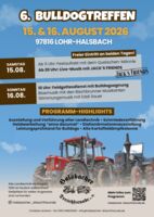 6. Bulldogtreffen Halsbach
