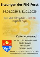 Faschingssitzungen der FKG 2026