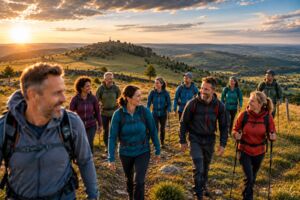 Durchstarten in der zweiten Berufs- und Lebenshälfte: Wandern auf den Spuren des persönlichen Glücks