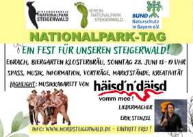 Steigerwald Nationalpark-Tag am 28.06.2026 inEbrach