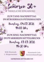 Tanznachmittag der Senioren 50+