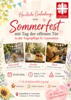 Einladung zum Sommerfest der Caritas-Senioren-Tagespflege St. Laurentius
