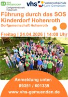 Führung durch das SOS Kinderdorf