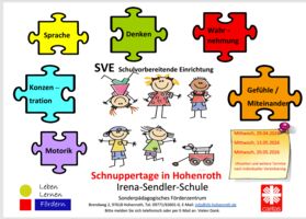 Schnuppertage in der SVE an der Irena-Sendler-Schule in Hohenroth