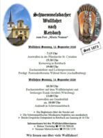 Schwemmelsbacher Wallfahrt nach Retzbach