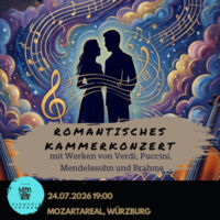 Romantisches Kammerkonzert mit Werken von Verdi, Puccini, Mendelssohn und Brahms