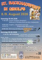 37. Backhausfest Ginolfs