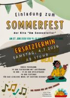 Sommerfest der Kita Am Sonnenteller Dittelbrunn
