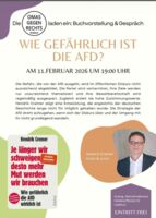 Buchvorstellung und Gespräch mit dem Autor Hendrik Cremer