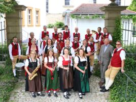 Einladung zur Serenade des MGV im Schlosshof Wiesentheid