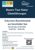 Exkursion Baumlehrpfad am Sennfelder See im Schweinfurter Mainbogen