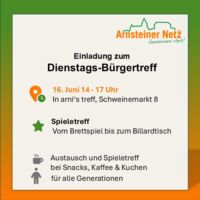 Zeit für Spiele - Dienstags-Bürgertreff