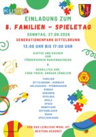 8. Familien - Spieletag am Generationenpark Dittelbrunn