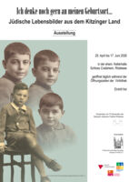 Ausstellung Jüdische Lebensbilder aus dem Kitzinger Land