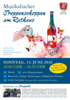 Treppenschoppen am Rathaus