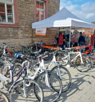 Fahrradbörse beim Ostermarkt Reichenberg