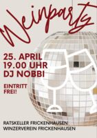 Weinparty mit DJ Nobbi
