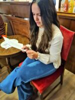 Lesesalon in der Chocolaterie