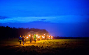 Fackelwanderung zur Winterzeit
