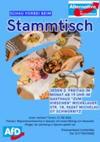 Bürgerstammtisch des AfD-Kreisverbands Lichtenfels