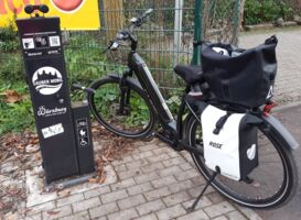 Mit dem Fahrrad zum Rödelseer Frühling