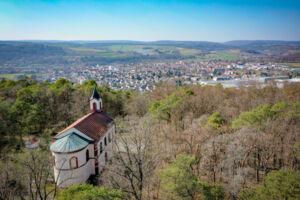 Marktheidenfelder Panoramatour, über die Stadt geblickt