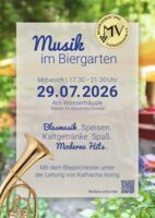 Musik im Biergarten