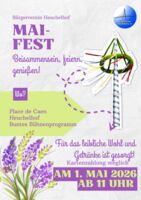 Maibaumfest am Place de Caen