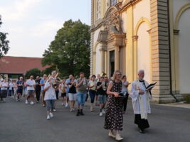 Lichterprozession in Fährbrück