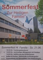 Sommerfest der Heiligen Familie Karlstadt