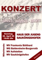 Konzert im Gau - klassisch - böhmisch - modern
