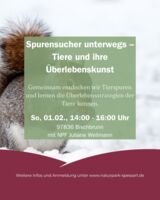 Spurensucher unterwegs – Tiere und ihre Überlebenskunst