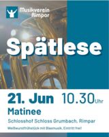 Matinee mit dem Orchester Spätlese des Musikvereins Rimpar