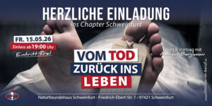 Vom Tod zurück ins Leben!