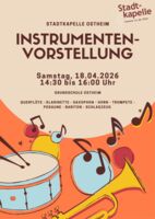 Instrumentenvorstellung und Ausprobieren für Klein und Groß