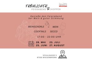 Fröhlicher FeierabendSchoppen